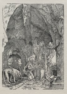 Der heilige Hieronymus in der Höhle von Albrecht Altdorfer