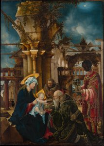 Die Anbetung der Könige von Albrecht Altdorfer