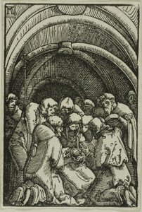 Der Tod der Jungfrau, aus Der Fall und die Erlösung des Menschen
