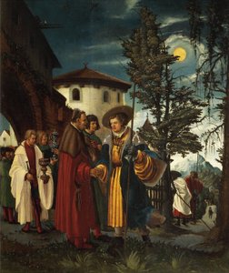 Die Abreise des Heiligen Florian von Albrecht Altdorfer