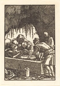 Die Grablegung von Albrecht Altdorfer
