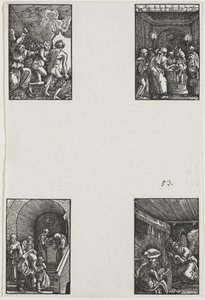 Der Fall und die Erlösung des Menschen von Albrecht Altdorfer