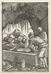 Der Fall und die Erlösung des Menschen: Beerdigung Christi