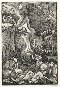 Der Fall und die Erlösung des Menschen: Christus am Ölberg, ca. 1515