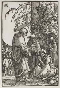 Der Fall und die Erlösung des Menschen: Christus nimmt Abschied von seiner Mutter vor der Passion