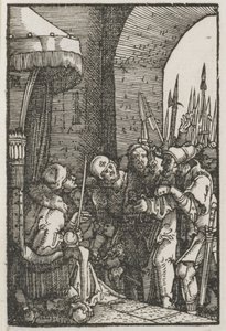 Der Fall und die Erlösung des Menschen: Christus vor Pilatus von Albrecht Altdorfer