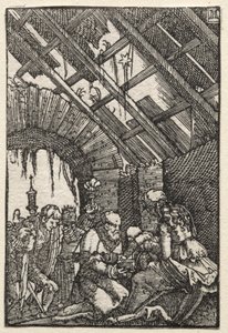 Der Fall und die Erlösung des Menschen: Die Anbetung der Könige von Albrecht Altdorfer