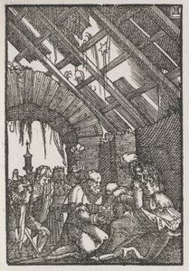 Der Fall und die Erlösung des Menschen: Die Anbetung der Könige, ca. 1515