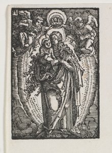 Der Fall und die Erlösung des Menschen: Die Jungfrau als Himmelskönigin, ca. 1513