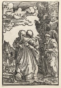 Der Fall und die Erlösung des Menschen: Die Heimsuchung, ca. 1515 von Albrecht Altdorfer