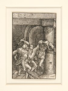 Die Geißelung, aus der Serie Der Fall und die Erlösung des Menschen von Albrecht Altdorfer
