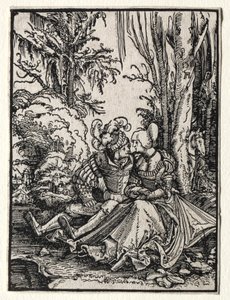 Die Liebenden von Albrecht Altdorfer