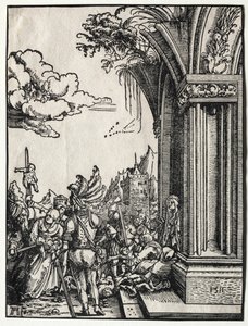 Das Massaker der Unschuldigen, 1511 von Albrecht Altdorfer