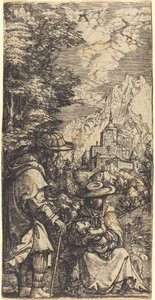 Die Rast auf der Flucht nach Ägypten von Albrecht Altdorfer