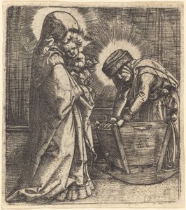 Die Jungfrau und das Kind und die heilige Anna von Albrecht Altdorfer