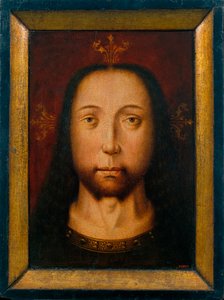 Das heilige Antlitz - Gemälde aus dem Kreis von Bouts, Aelbrecht (Albrecht, ca. 1455-1549), Öl auf Holz ca. 1500 (37,4x28,2 cm) - Museu Nacional d