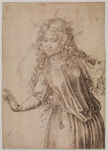 Eine weise Jungfrau von Albrecht Dürer
