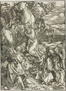 Qual im Garten, aus Die Große Passion von Albrecht Dürer