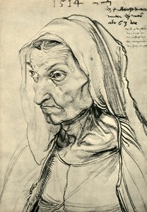Barbara Dürer, 1514, 1943 von Albrecht Dürer