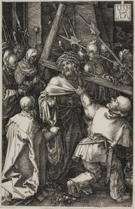 Kreuztragung, aus Die gravierte Passion