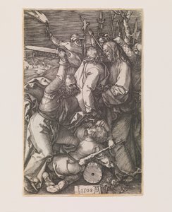 Verrat an Christus, aus der Serie „Die gravierte Passion“ von Albrecht Dürer