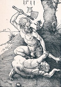 Kain erschlägt Abel, 1511, 1906