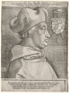 Kardinal Albrecht von Brandenburg - Die große Platte von Albrecht Dürer