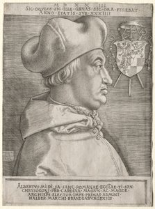 Kardinal Albrecht von Brandenburg - Die große Platte von Albrecht Dürer