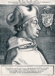 Kardinal Albrecht von Brandenburg Der Große Kardinal, 1523