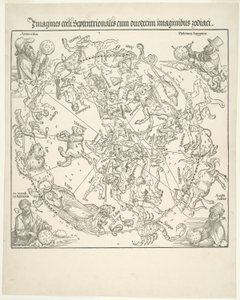 Himmelskarte des nördlichen Himmels (Imagines coeli septentrionalis)