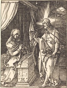 Christus erscheint seiner Mutter von Albrecht Dürer