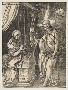 Christus erscheint seiner Mutter, aus Die kleine Passion