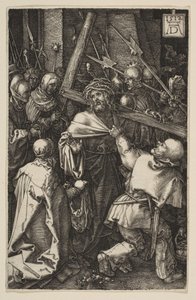 Christus trägt das Kreuz, aus "Die Passion" von Albrecht Dürer