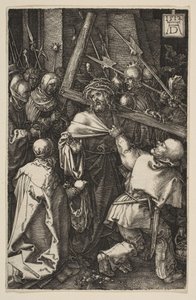Christus trägt das Kreuz, aus Die Passion von Albrecht Dürer