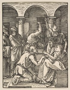 Christus mit Dornenkrone, aus Die Kleine Passion, ca. 1509 von Albrecht Dürer