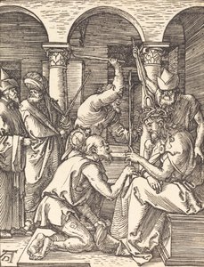 Christus mit Dornenkrone, wahrscheinlich ca. 1509-1510 von Albrecht Dürer