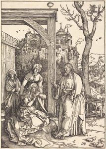 Christus nimmt Abschied von seiner Mutter von Albrecht Dürer