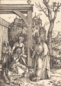 Christus verabschiedet sich von seiner Mutter von Albrecht Dürer