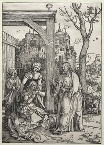 Christus nimmt Abschied von seiner Mutter von Albrecht Dürer