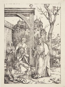 Christus nimmt Abschied von seiner Mutter von Albrecht Dürer