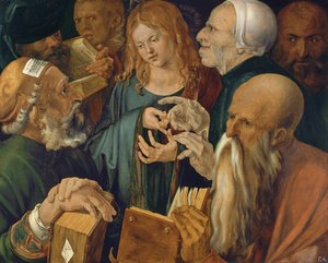 Christus unter den Ärzten, 1506 von Albrecht Dürer