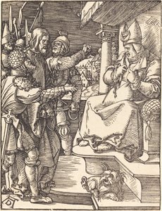 Christus vor Kaiphas von Albrecht Dürer