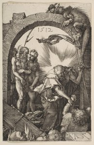 Christus in der Vorhölle, aus Die Passion von Albrecht Dürer