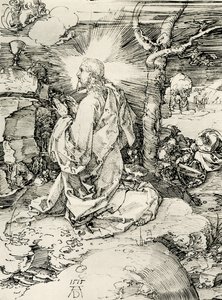 Christus am Ölberg von Albrecht Dürer