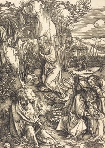 Christus am Ölberg von Albrecht Dürer