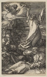 Christus am Ölberg, aus Die Passion, 1508 von Albrecht Dürer