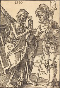 Der Tod und der Landsknecht, 1510 von Albrecht Dürer