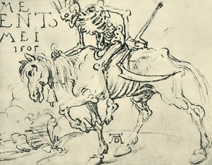 Der Tod reitet, 1505, 1943 von Albrecht Dürer