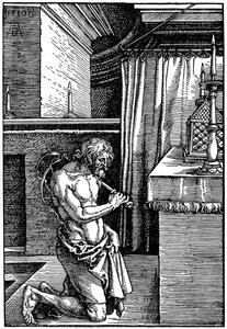 Der Büßende, 1510, 1936 von Albrecht Dürer