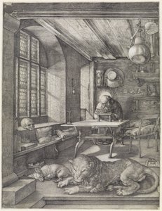Der Heilige Hieronymus im Gehäus